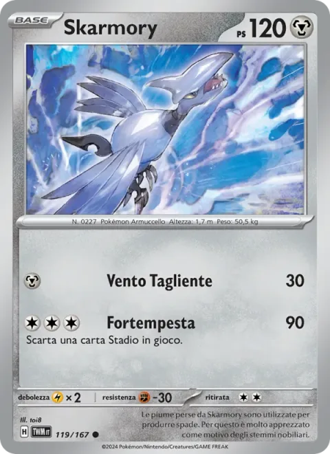 Skarmory [Cutting Wind | Big Storm]