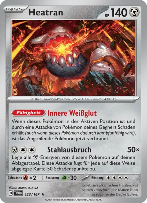 Heatran [Incandescent Body | Steel Burst]