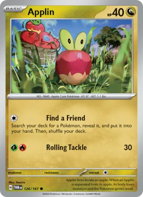 Applin [Find a Friend | Rolling Tackle]