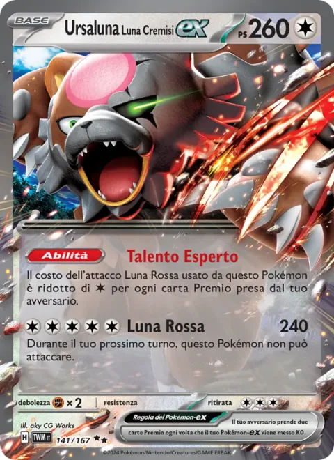 Bloodmoon Ursaluna ex [Seasoned Skill | Blood Moon]