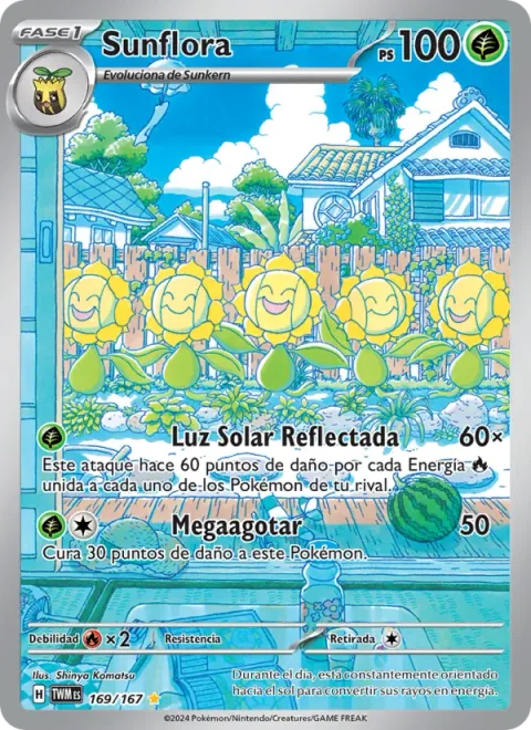 Sunflora [Redirected Sunlight | Mega Drain]