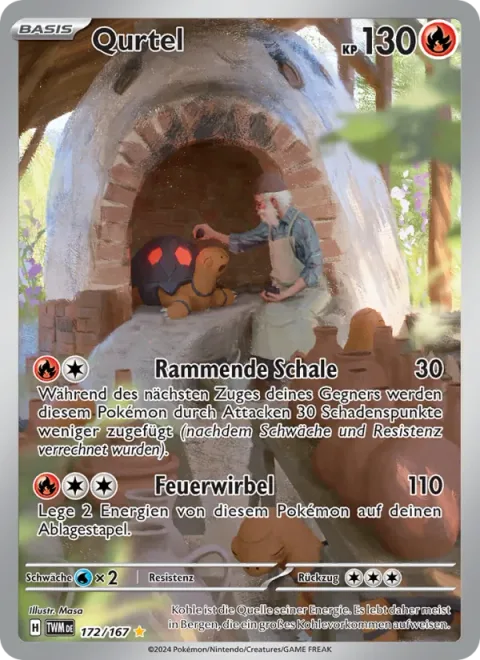 Torkoal [Ramming Shell | Fire Spin]