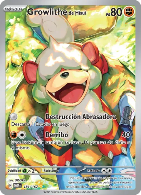 Hisuian Growlithe [Blazing Destruction | Take Down]