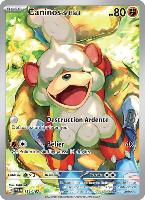 Hisuian Growlithe [Blazing Destruction | Take Down]