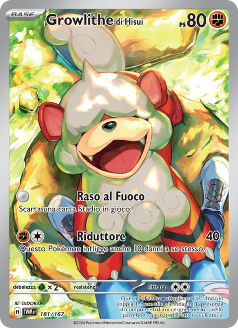 Hisuian Growlithe [Blazing Destruction | Take Down]