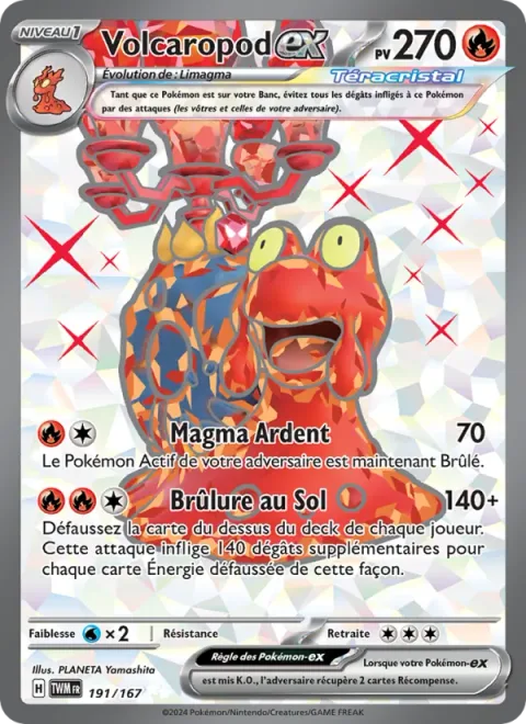 Magcargo ex [Hot Magma | Ground Burn]