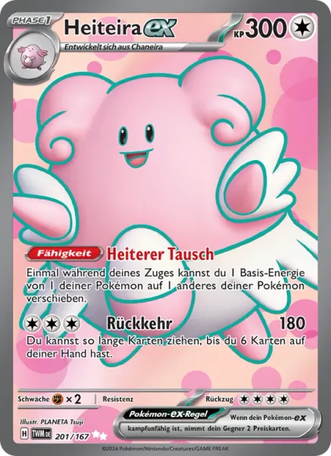 Blissey ex [Happy Switch | Return]
