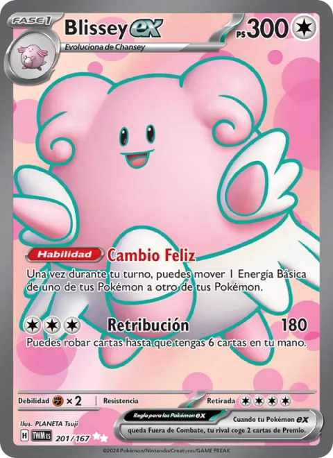 Blissey ex [Happy Switch | Return]