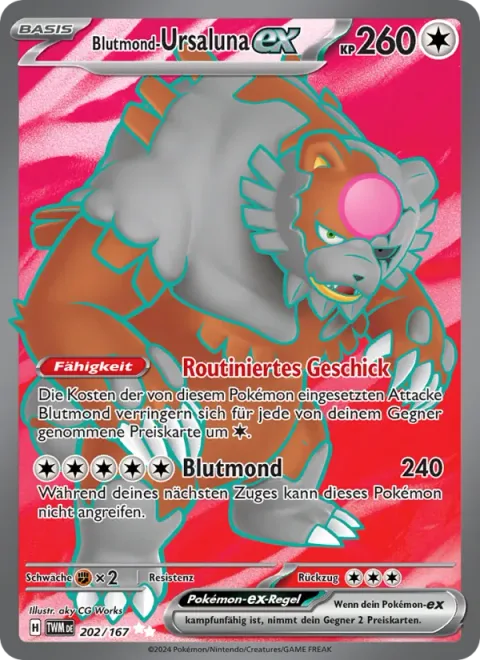 Bloodmoon Ursaluna ex [Seasoned Skill | Blood Moon]