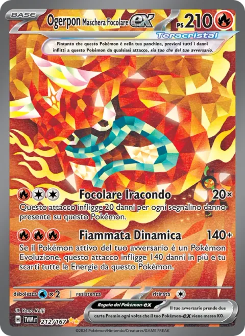 Hearthflame Mask Ogerpon ex [Wrathful Hearth | Dynamic Blaze]