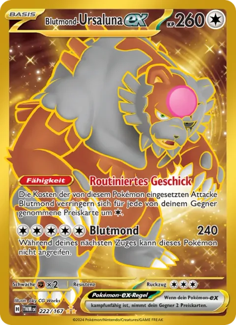 Bloodmoon Ursaluna ex [Seasoned Skill | Blood Moon]