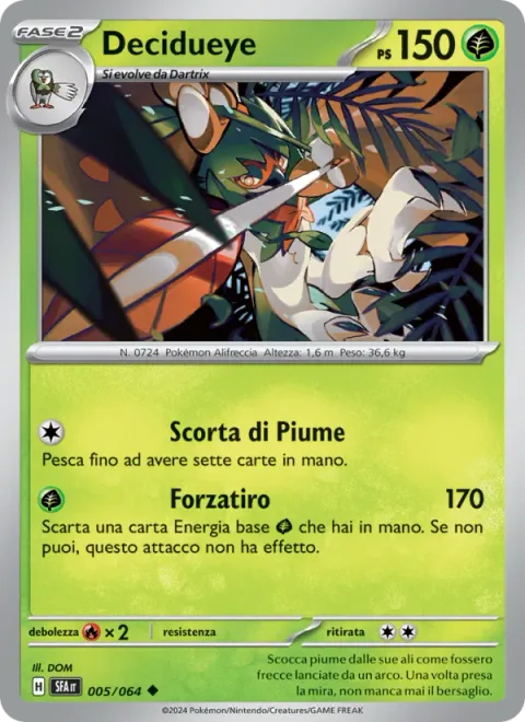 Decidueye [Stock Up on Feathers | Power Shot]