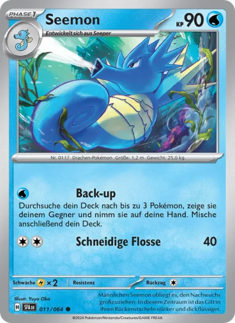 Seadra [Call for Backup | Sharp Fin]
