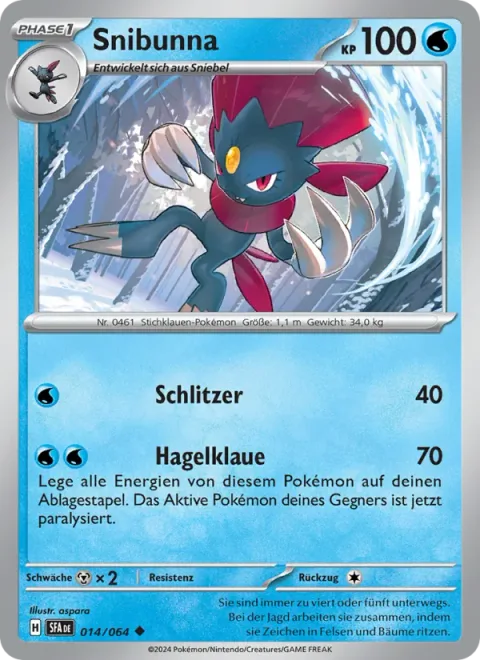 Weavile [Slash | Hail Claw]