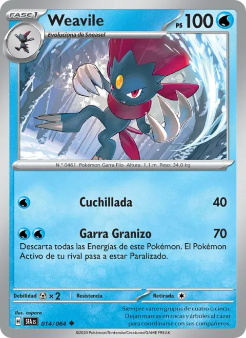Weavile [Slash | Hail Claw]