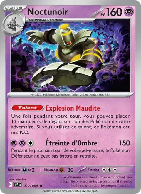 Dusknoir [Cursed Blast | Shadow Bind]