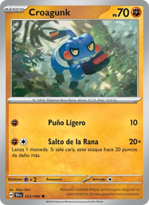 Croagunk [Light Punch | Frog Hop]