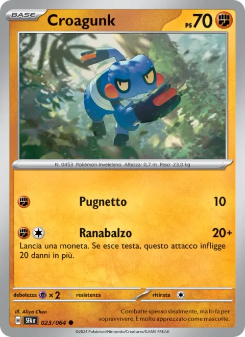 Croagunk [Light Punch | Frog Hop]