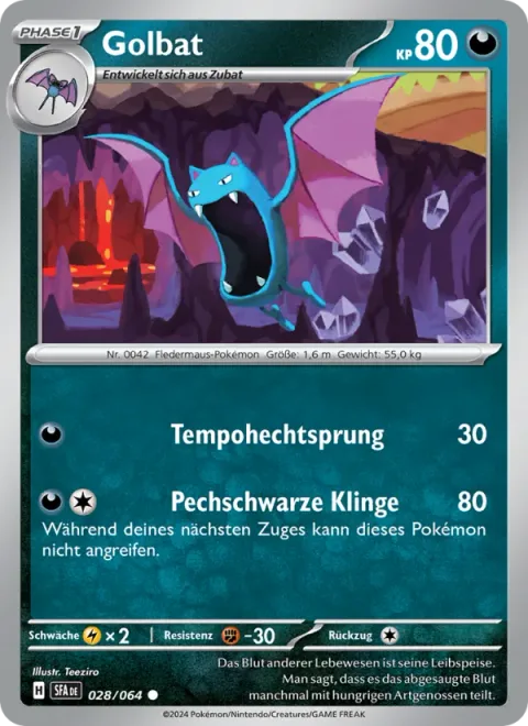 Golbat [Speed Dive | Pitch-Black Blade]