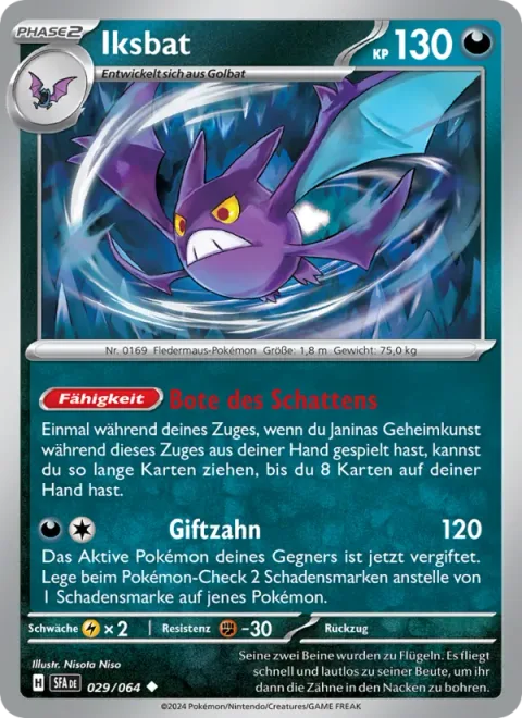 Crobat [Shadowy Envoy | Poison Fang]