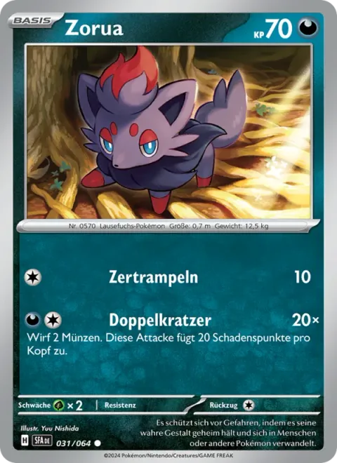 Zorua [Stampede | Double Scratch]