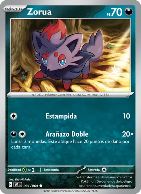 Zorua [Stampede | Double Scratch]