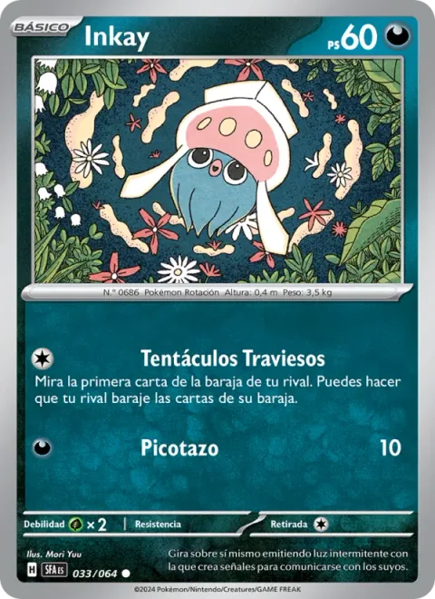 Inkay [Mischievous Tentacles | Peck]