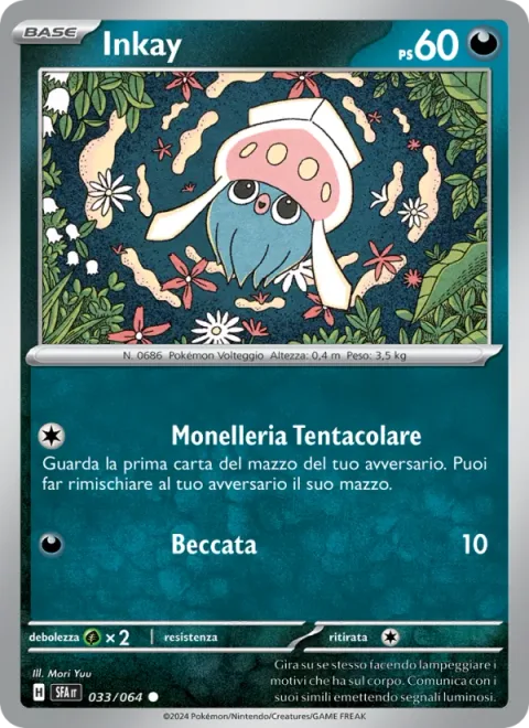 Inkay [Mischievous Tentacles | Peck]