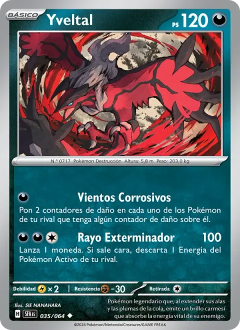 Yveltal [Corrosive Winds | Destructive Beam]