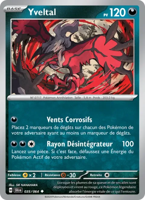 Yveltal [Corrosive Winds | Destructive Beam]