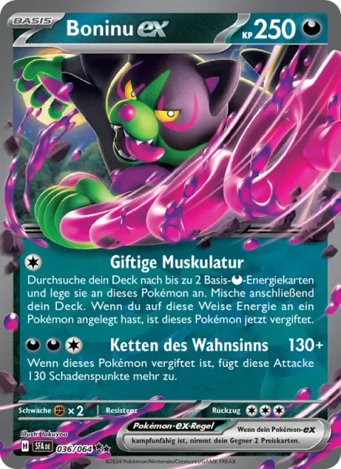 Okidogi ex [Poisonous Musculature | Chain-Crazed]