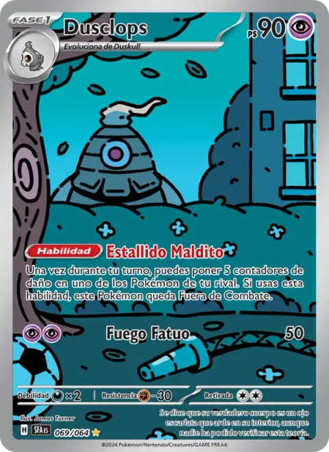 Dusclops [Cursed Blast | Will-O-Wisp]
