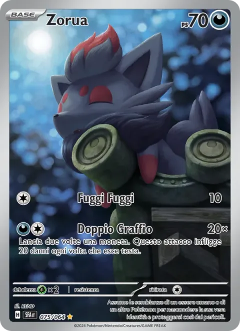 Zorua [Stampede | Double Scratch]