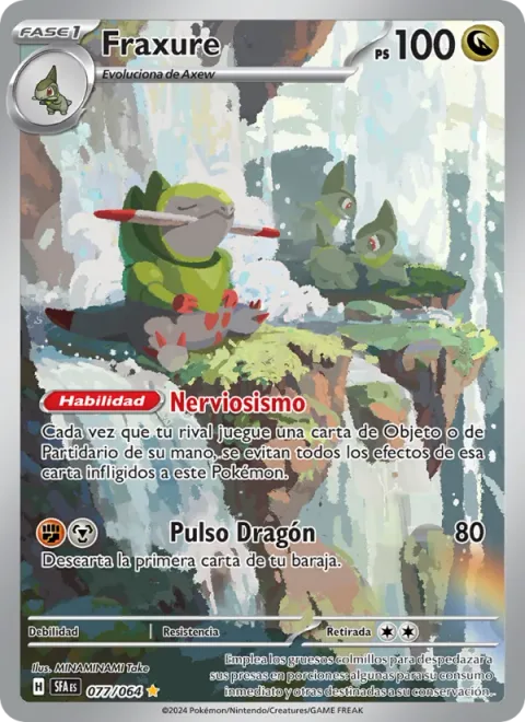 Fraxure [Unnerve | Dragon Pulse]
