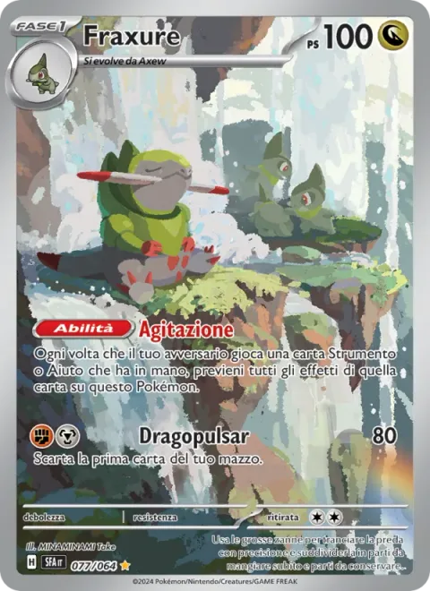 Fraxure [Unnerve | Dragon Pulse]
