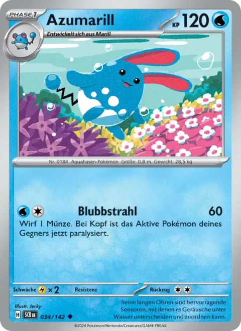 Azumarill [Bubble Beam]