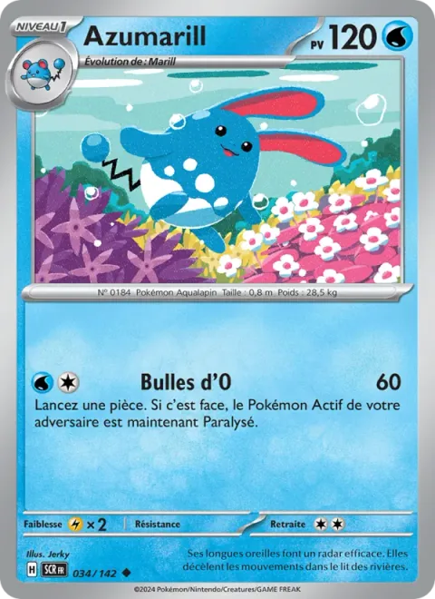 Azumarill [Bubble Beam]