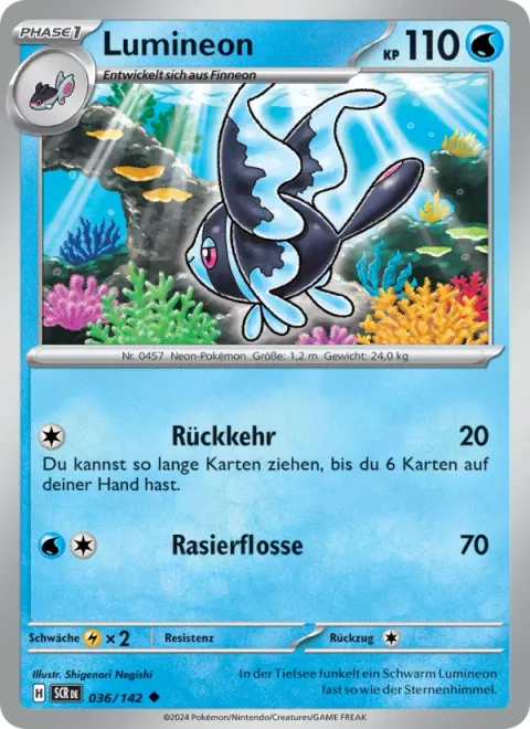 Lumineon [Return | Razor Fin]