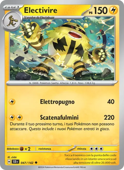 Electivire [Electroslug | Unleash Lightning]
