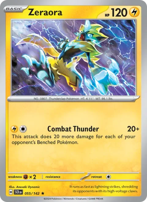 Zeraora [Combat Thunder]