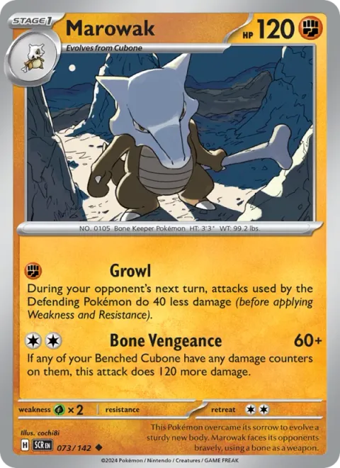 Marowak [Growl | Bone Vengeance]