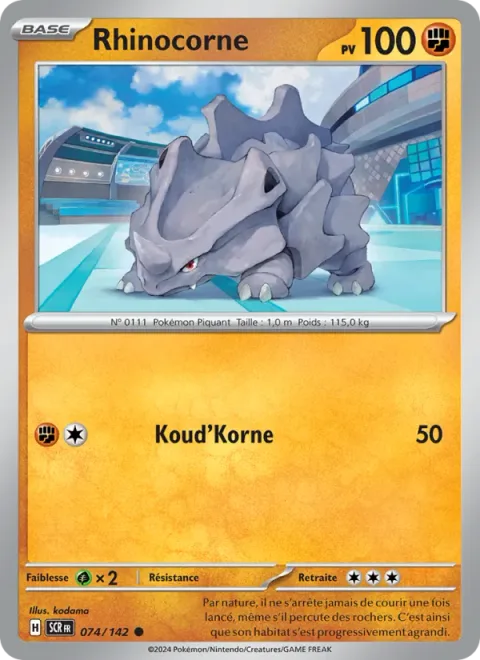 Rhyhorn [Horn Attack]