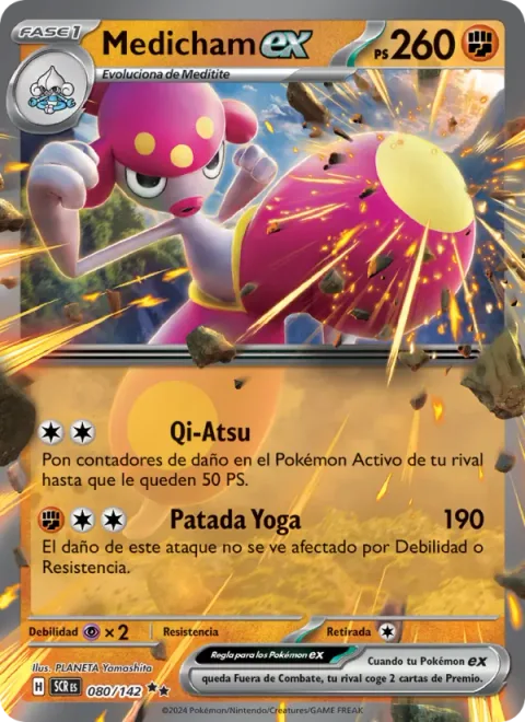 Medicham ex [Chi-Atsu | Yoga Kick]