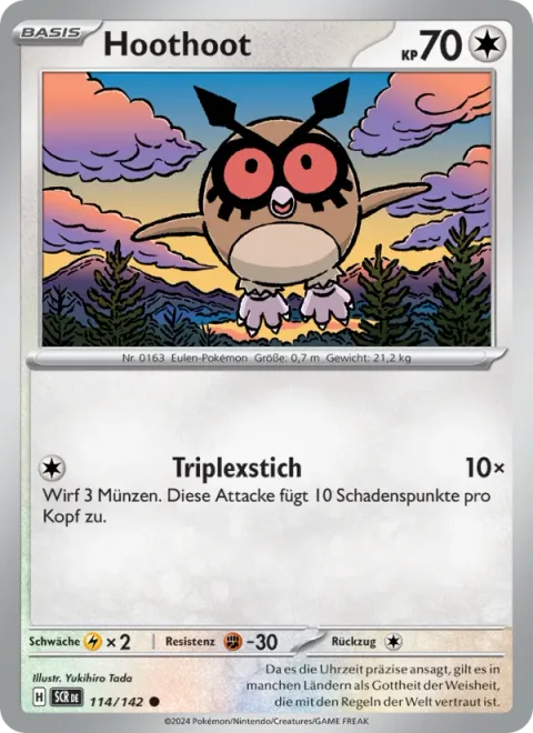 Hoothoot [Triple Stab]