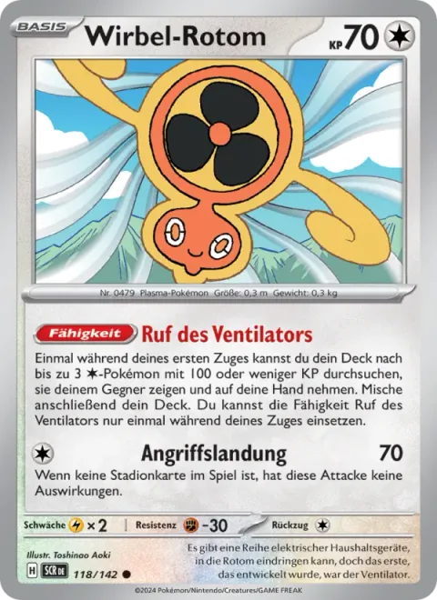 Fan Rotom [Fan Call | Assault Landing]