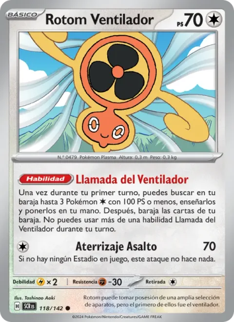 Fan Rotom [Fan Call | Assault Landing]