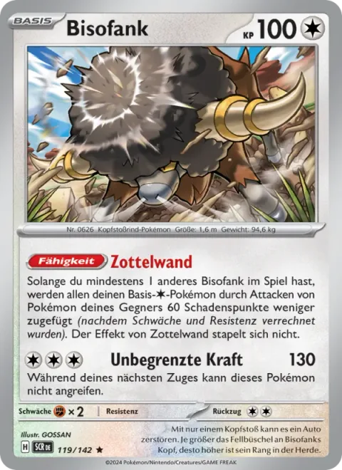 Bouffalant [Curly Wall | Boundless Power]