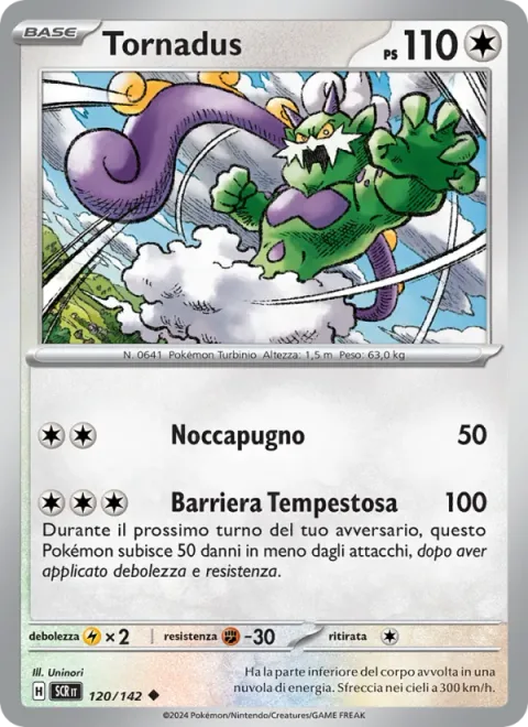 Tornadus [Knuckle Punch | Storm Barrier]