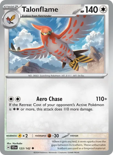 Talonflame [Aero Chase]