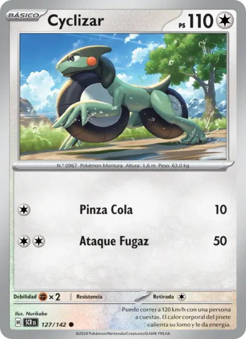 Cyclizar [Tail Snap | Speed Attack]